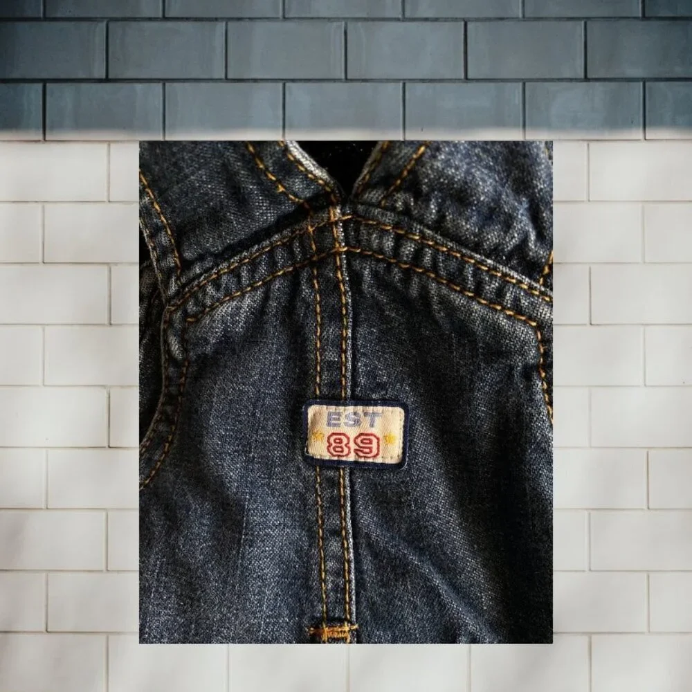The Children's Place Distressed Jean Overalls